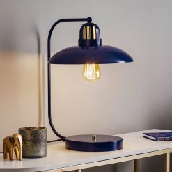 Bordlamper ^ Eko-Light Bordlampe Felix, blå/guld