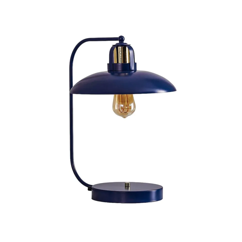 Bordlamper ^ Eko-Light Bordlampe Felix, blå/guld