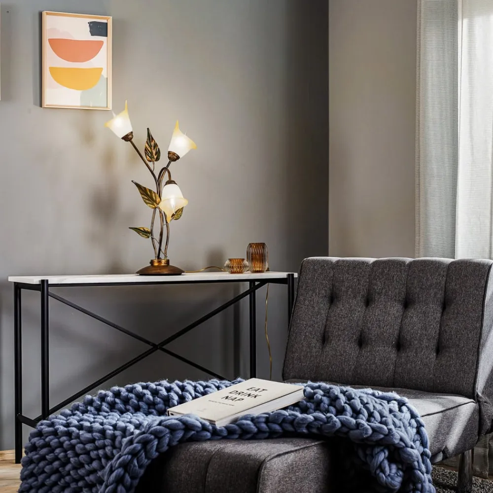 ONLI Bordlamper > Bordlampe Miranda med 3 lyskilder, bronze