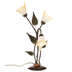 ONLI Bordlamper > Bordlampe Miranda med 3 lyskilder, bronze
