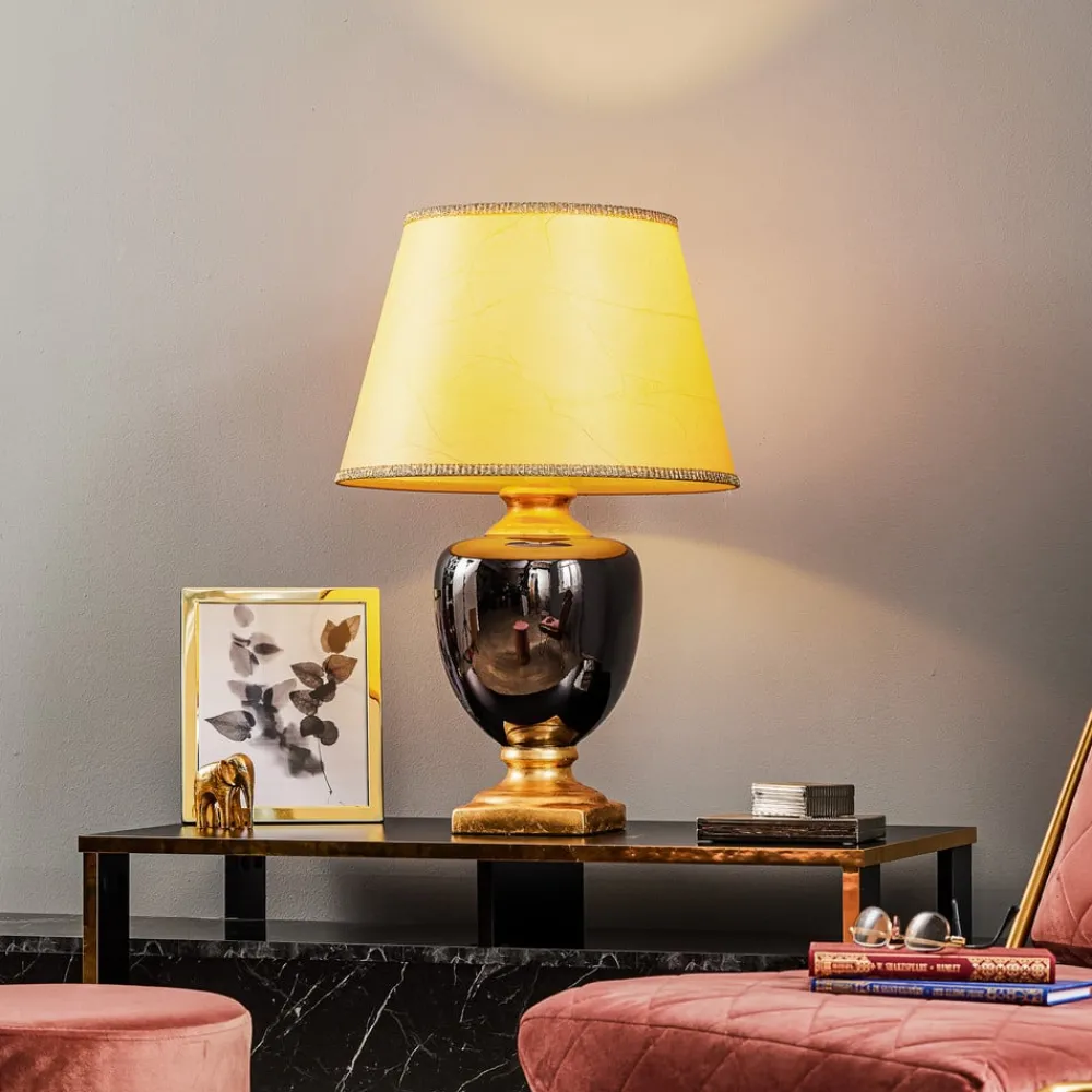 ONLI Bordlamper > Bordlampe Mozart i spejlet grå/guld