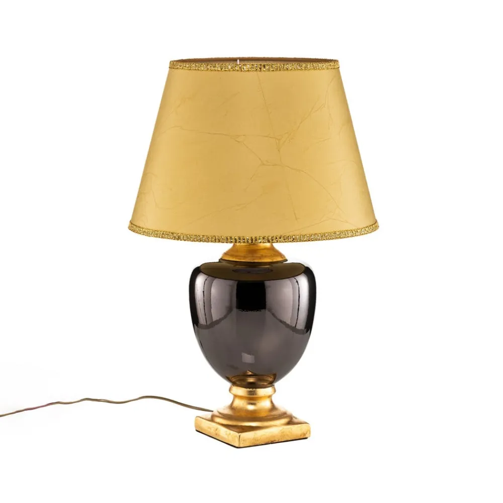 ONLI Bordlamper > Bordlampe Mozart i spejlet grå/guld
