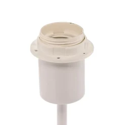 Duolla Bordlamper > Bordlampe Roller, hvid/guld, højde 50 cm
