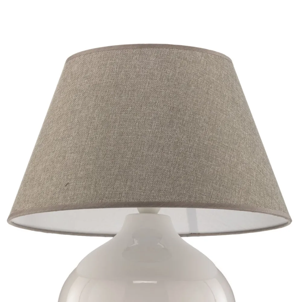 Bordlamper ^ ONLI Bordlampe Sfera, højde 53 cm, hvid/grå