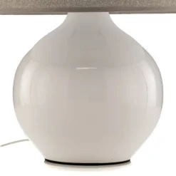 Bordlamper ^ ONLI Bordlampe Sfera, højde 53 cm, hvid/grå