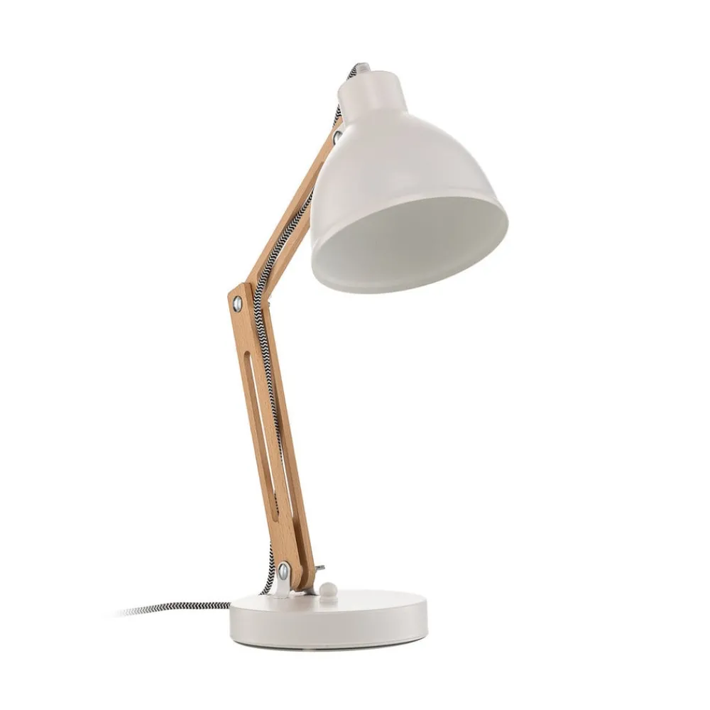 Arbejdsrum/Kontor|Bordlamper ^ Lamkur Bordlampe Skansen, justerbar, hvid
