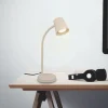 Briloner Arbejdsrum/Kontor > Bordlampe Skriva, beige, metal, GU10, 38 cm, drejelig