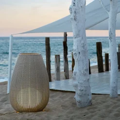 Dekorationsbelysning ^ Bover Amphora 02 - Terrasselampe, lys beige
