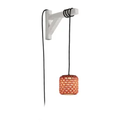 Bover Udendørs Pendellamper > Nans S/16/H LED-hængelampe med stik, rød