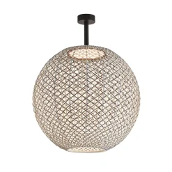 Bover Udendørs Loftlamper > Nans Sphere PF/80 LED udendørs loftslampe brun