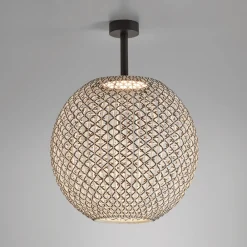 Bover Udendørs Loftlamper > Nans Sphere PF/80 LED udendørs loftslampe brun