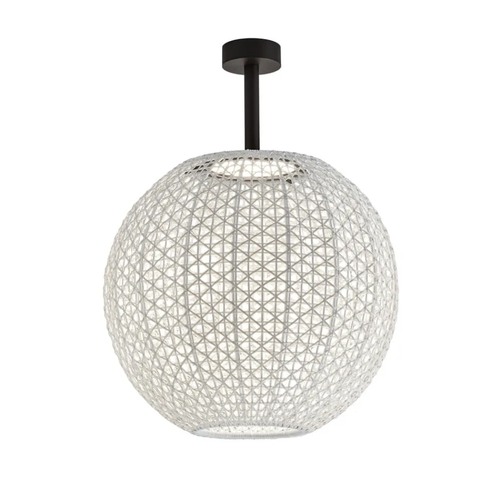 Bover Udendørs Loftlamper > Nans Sphere PF/60 LED udendørs loftslampe beige