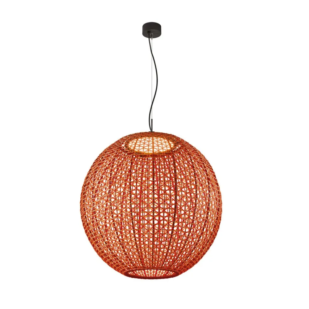 Udendørs Pendellamper ^ Bover Nans Sphere S/80 LED udendørs pendel rød