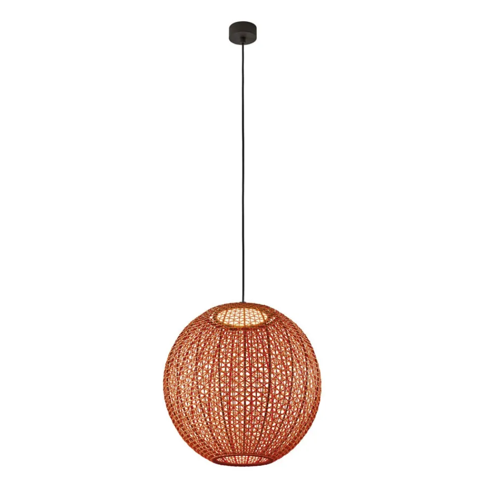 Udendørs Pendellamper ^ Bover Nans Sphere S/60 LED udendørs pendel rød