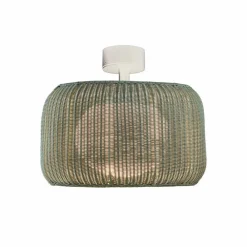 Bover Udendørs Loftlamper > udendørs loftlampe Fora, naturhvid/beige, Ø 50 cm