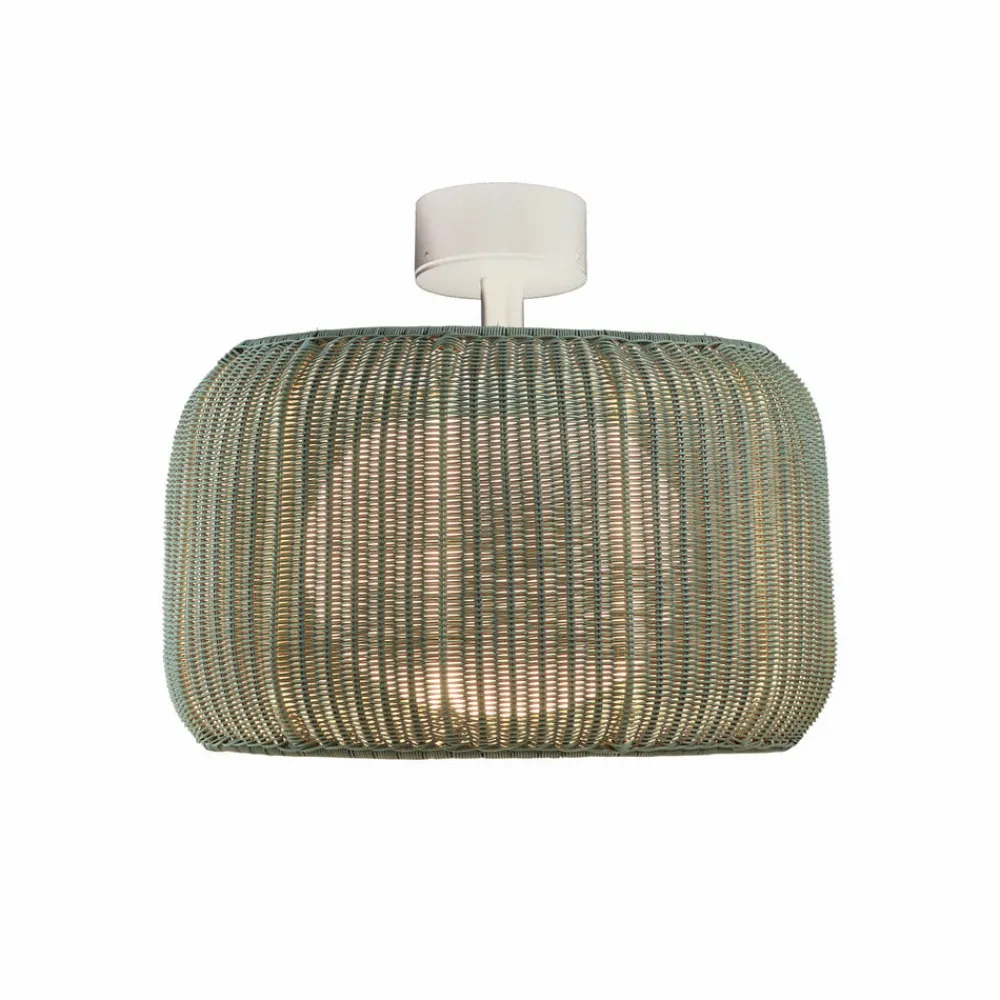 Bover Udendørs Loftlamper > udendørs loftlampe Fora, naturhvid/beige, Ø 50 cm
