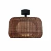 Udendørs Loftlamper ^ Bover udendørs loftlampe Fora, grafitbrun/brun, Ø 50 cm
