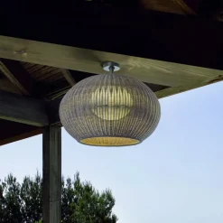 Udendørs Loftlamper ^ Bover udendørs loftlampe Garota, hvid/elfenbensfarvet