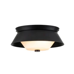 Elstead Loftlamper > Bowtie loftlampe til bad, mat sort