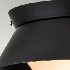 Elstead Loftlamper > Bowtie loftlampe til bad, mat sort