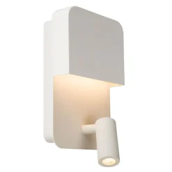 Lucide Væglamper|Væglamper > Boxer LED-væglampe med spot, hvid