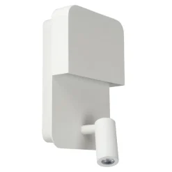 Lucide Væglamper|Væglamper > Boxer LED-væglampe med spot, hvid
