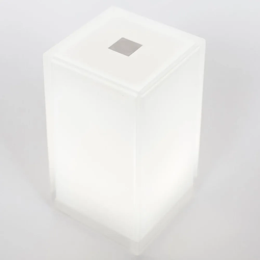 Smart&Green Dekorationsbelysning|Bordlamper > Bærbar bordlampe Cub, app-kontrollerbar, RGBW