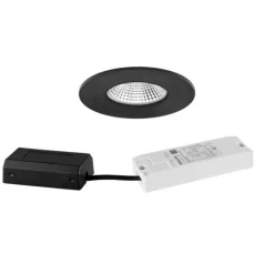 Loftlamper ^ BRUMBERG BB20 indbyg. IP65 DALI montageboks nikkel