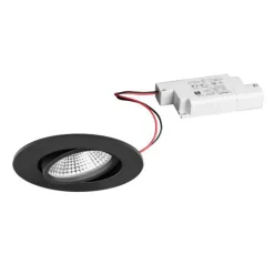 BRUMBERG Loftlamper > BB23 indbyg. IP65 RC driver kantet sort