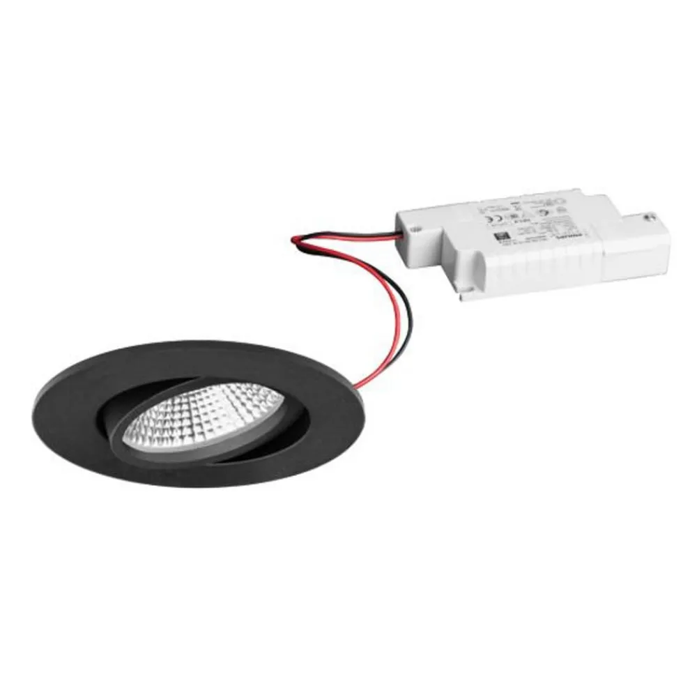 BRUMBERG Loftlamper > BB23 indbyg. IP65 RC driver kantet sort