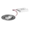 Loftlamper ^ BRUMBERG BB23 indbyg. IP65 RC driver kantet nikkel