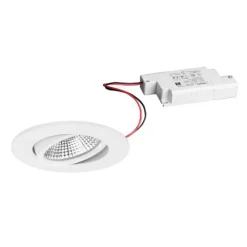 BRUMBERG Indbygningsspots > BB23 indbyg. IP65 RC driver kantet hvid