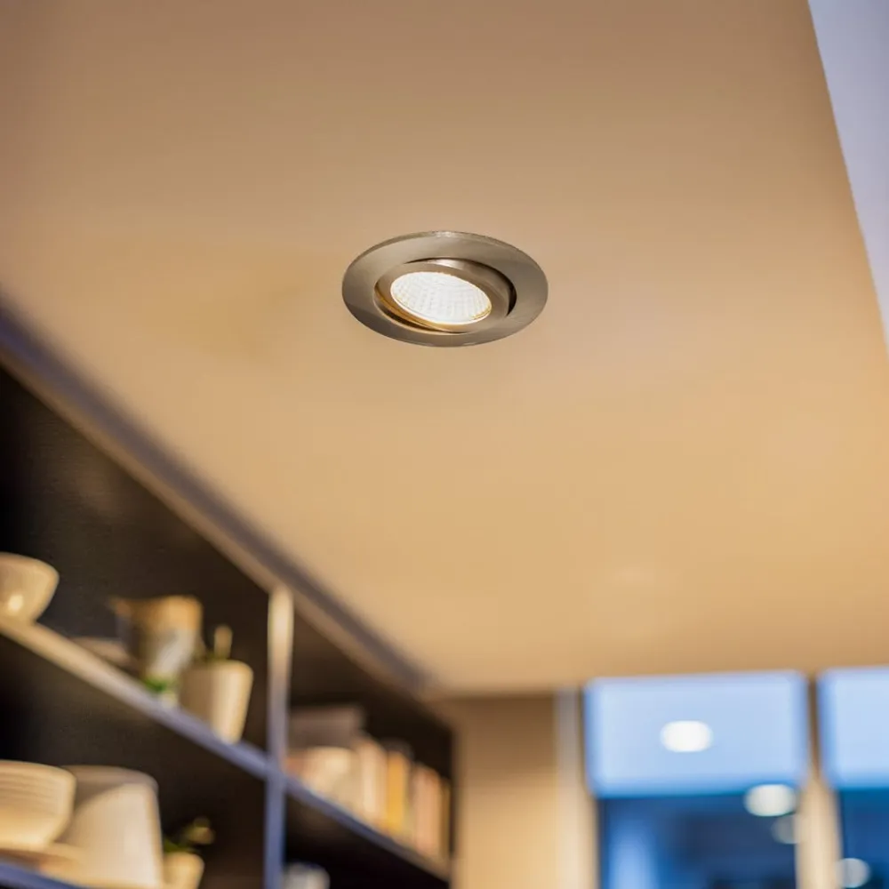 BRUMBERG Loftlamper|Spotlights > BB03 indbygning RC driver kantet nikkel