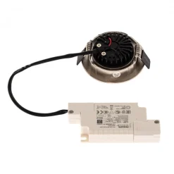 BRUMBERG Loftlamper|Spotlights > BB03 indbygning RC driver kantet nikkel