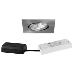 BRUMBERG Loftlamper > BB25 IP65 indbyg. DALI montageboks nikkel