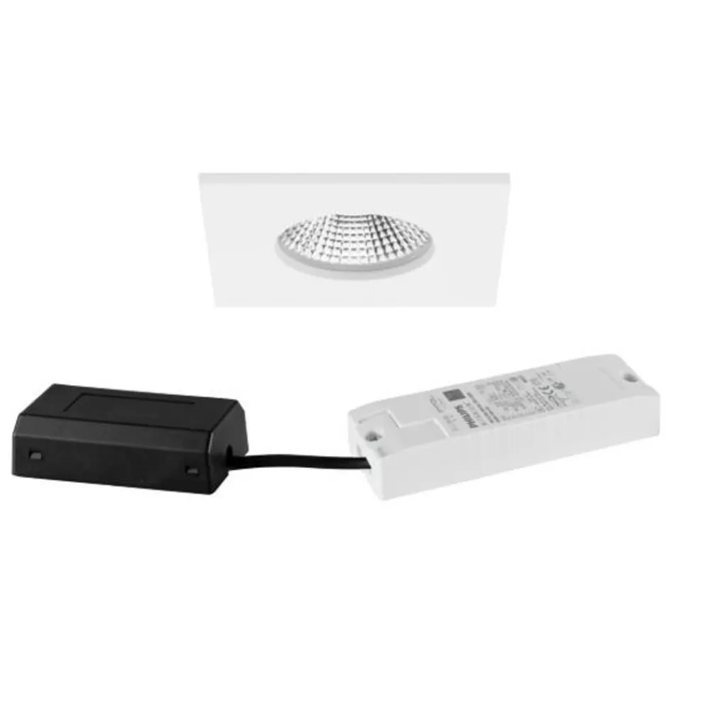 BRUMBERG Loftlamper > BB21 IP65 indbyg. DALI montageboks hvid