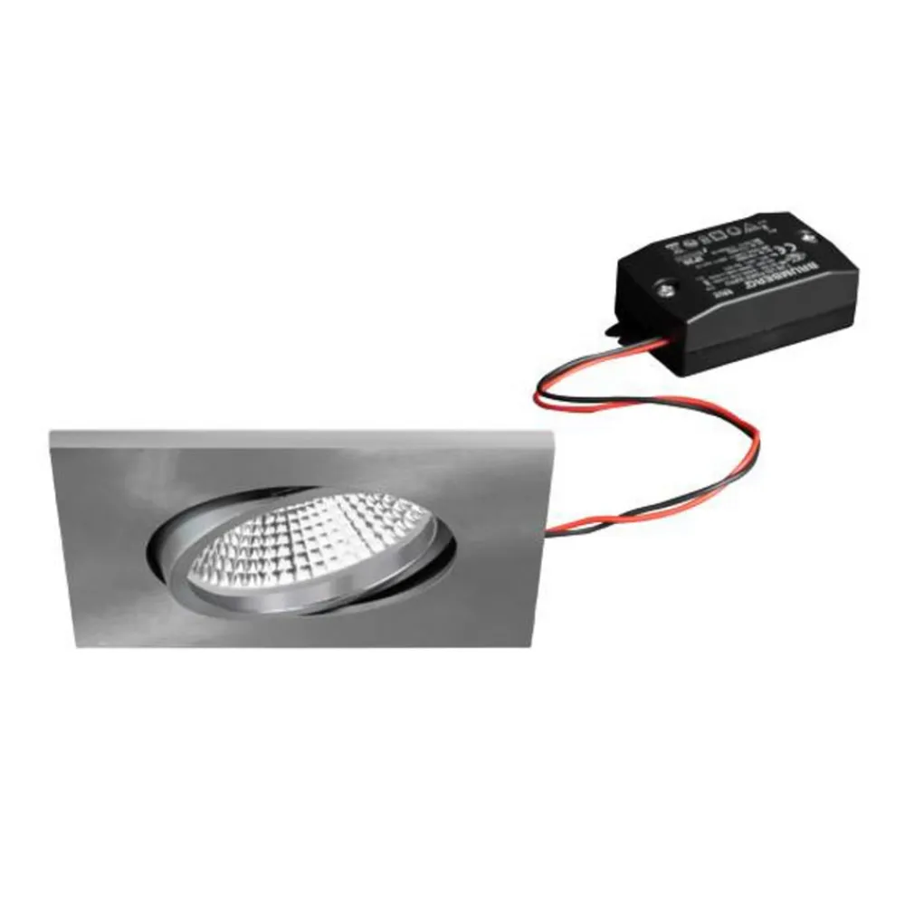 BRUMBERG Loftlamper > BB25 IP65 indbyg., ikke dæmpbar, nikkel