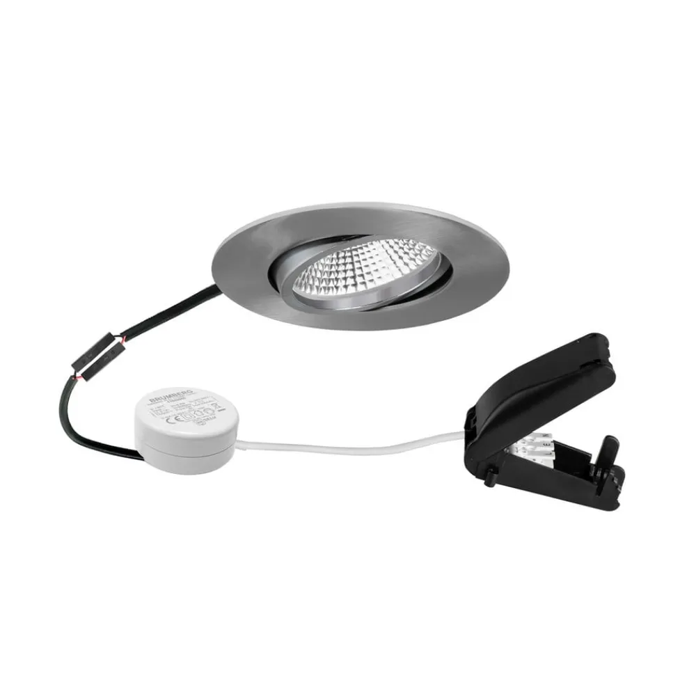 BRUMBERG Loftlamper > BB23 IP65 RC driver rund tilslutningsdåse mat nikkel