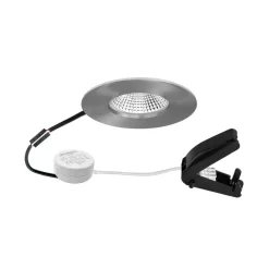 Loftlamper ^ BRUMBERG BB20 IP65 RC driver rund tilslutningsdåse mat nikkel