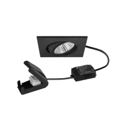 BRUMBERG Indbygningsspots > BB05 LED indbygningsspot on/off tilslutningsboks sort