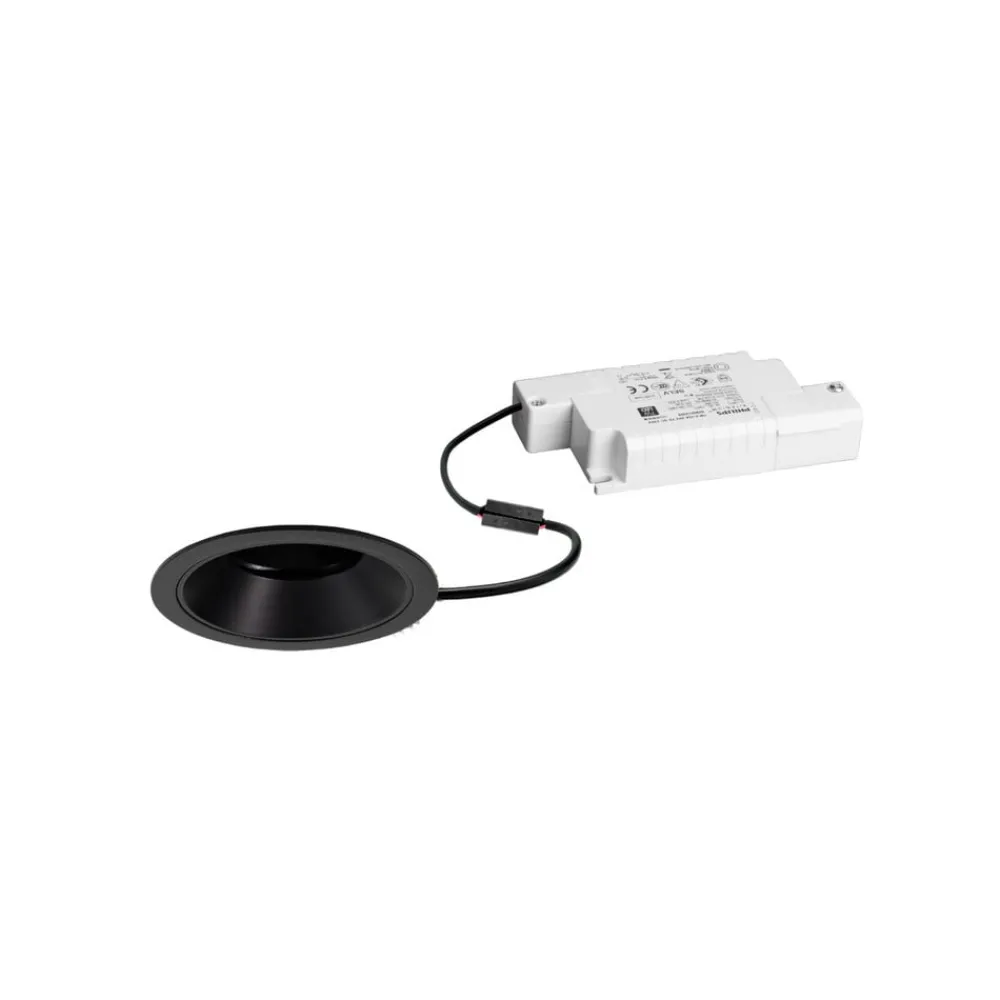 BRUMBERG Arbejdsrum/Kontor|Indbygningsspots > Binato LED-indbygningsspot, RC-dæmp-til-varm, sort