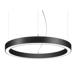 Arbejdsrum/Kontor ^ BRUMBERG Biro Circle Ring direkte tænd/sluk 100 cm sort 3000 K