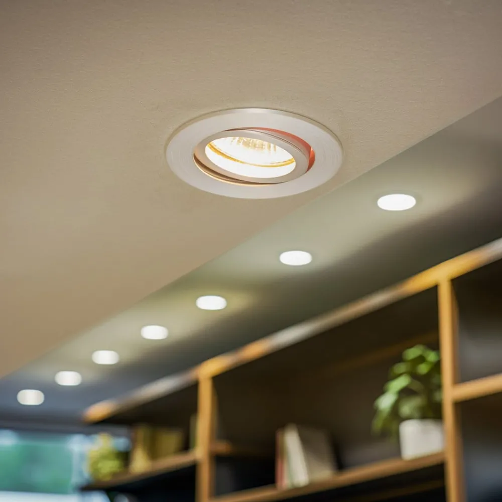 BRUMBERG Loftlamper|Spotlights > 0063 downlight, rundt, aluminium