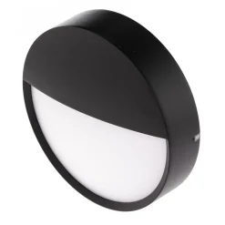 BRUMBERG Udendørs Loftlamper > Eye udendørs LED-væglampe, halv, sort