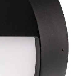 BRUMBERG Udendørs Loftlamper > Eye udendørs LED-væglampe, halv, sort