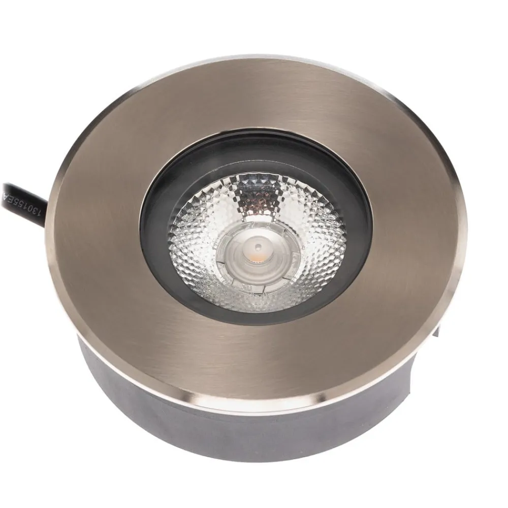 Nedgravet Udebelysning|Udendørs Spot ^ BRUMBERG Hybride Flat LED-gulvlampe til indbygning, 11 cm