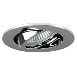 Indbygningsspots ^ BRUMBERG indbygningsspot Tirrel-R, GU10 fatning, krom
