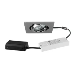 BRUMBERG Indbygningsspots > LED indbygningsspot Tirrel-S, DALI, tilslutningsboks, krom