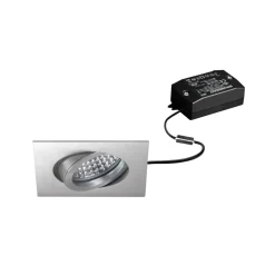BRUMBERG Indbygningsspots > LED indbygningsspot Tirrel-S, on/off, mat aluminium
