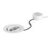Indbygningsspots ^ BRUMBERG LED indbygningsspot Tirrel-R RC, rund driver, mat hvid